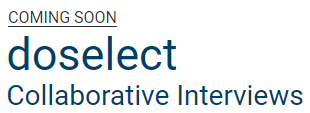 doselect Collaborative Interviews
