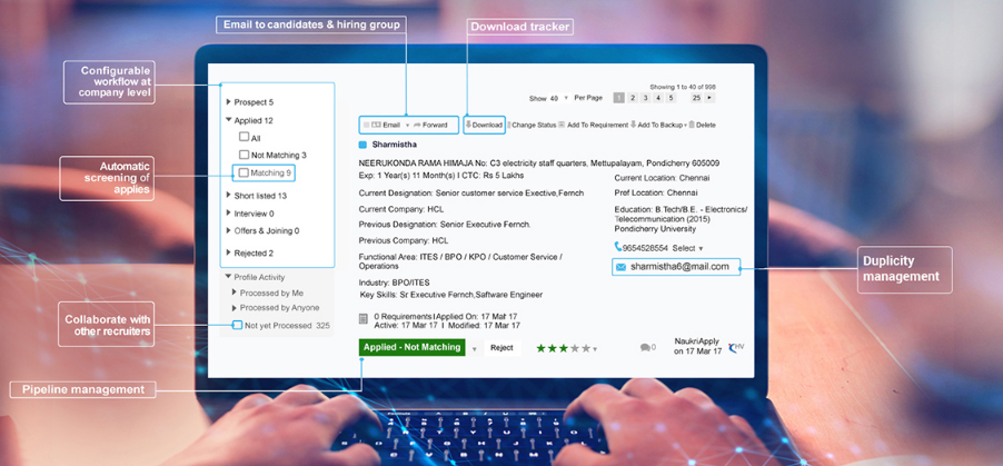 top 10 applicant tracking systems naukri rms top ats systems